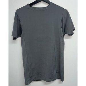 BVD Sport Shirt Adult Small Athletic Gray Active Wear Moisture Wicking Crew Mens